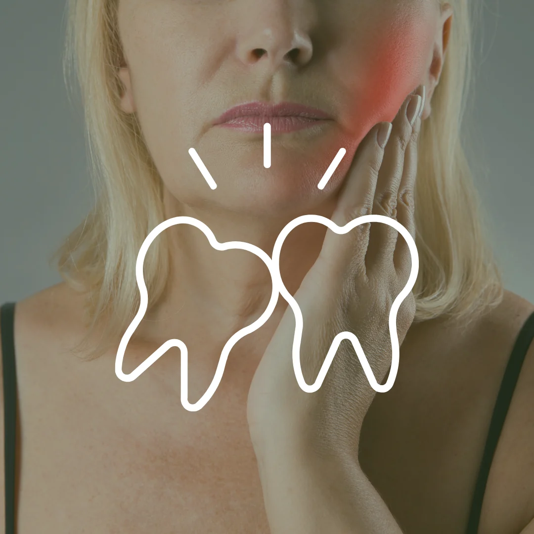 A dental-care illustration associated with tooth treatment