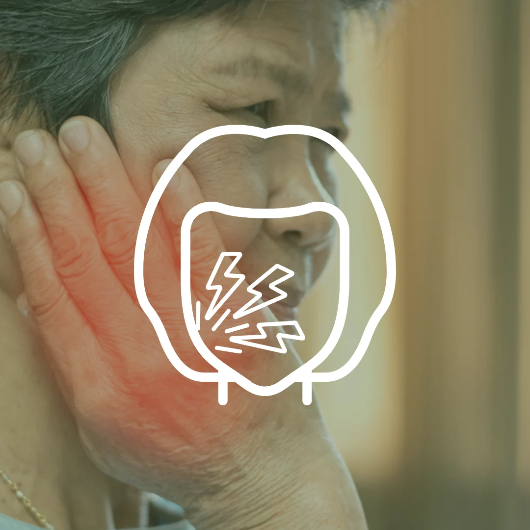 An oral-health illustration representing dental assessment